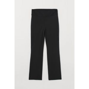Pantaloni evazati de jerseu