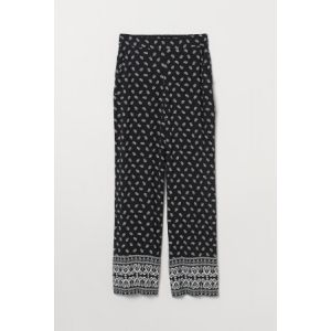 Pantaloni largi cu elastic