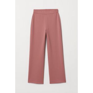 Pantaloni largi de jerseu