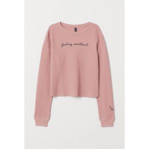 Bluza de jerseu gofrat