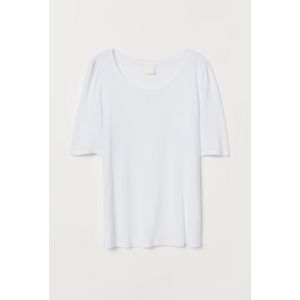 Tricou cu maneci bufante