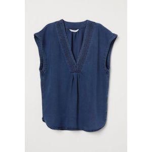 Bluza din denim de lyocell