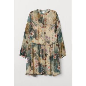 Rochie larga de sifon