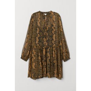 Rochie larga de sifon
