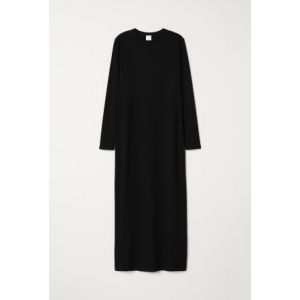 Rochie lunga de jerseu