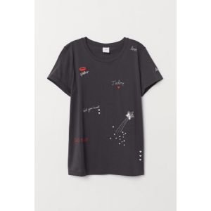 Tricou cu broderie