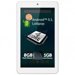 Tableta ALLVIEW Viva C701, Wi-Fi, Quad Core Cortex A7 1.2GHz, 8GB, 1GB DDR3, Android 5.1 Lollipop, alb