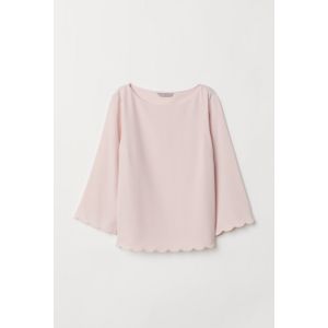 Bluza cu borduri festonate