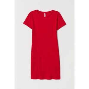 Rochie de jerseu reiat