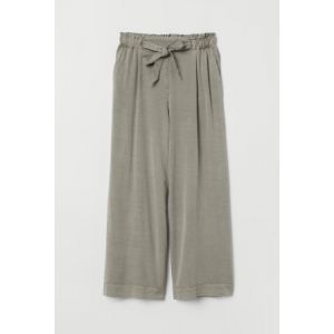 Pantaloni largi cu elastic