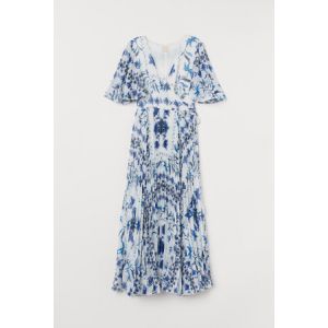 Rochie plisata si petrecuta