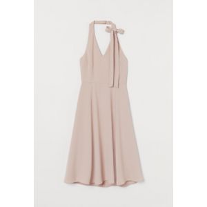 Rochie cu bretea la gat