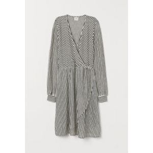 Rochie de jerseu in V