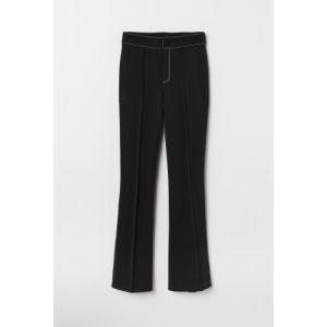 Pantaloni evazati de jerseu