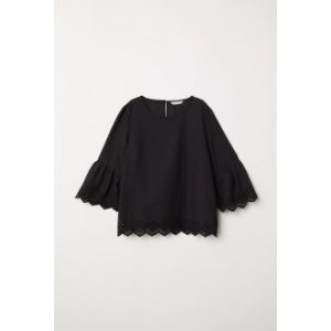 Bluza cu maneci-trompeta