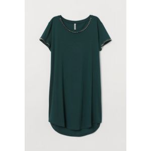 Rochie-tricou cu tinte