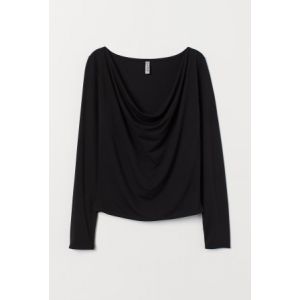 Bluza drapata de jerseu
