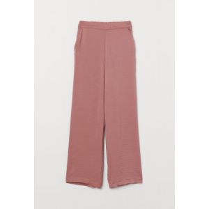 Pantaloni largi cu elastic