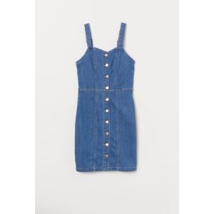 Rochie-salopeta de denim