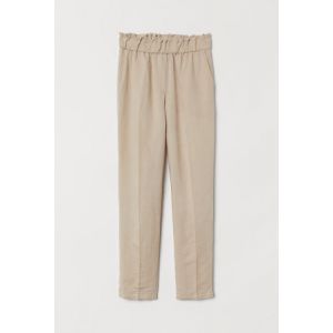 Pantaloni din amestec de in