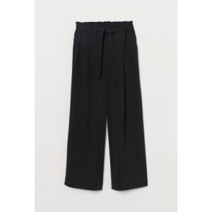 Pantaloni largi cu elastic