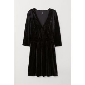 Rochie scurta de catifea