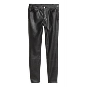 Pantaloni de imitatie de piele