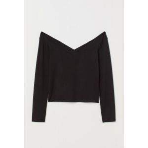 Bluza cu umerii goi