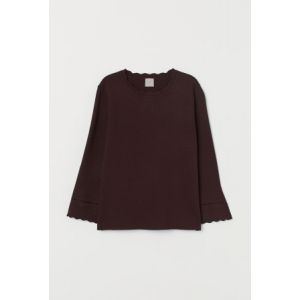 Bluza cu maneci-trompeta