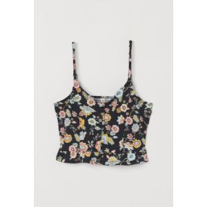 Bluza cu peplum, cu motive
