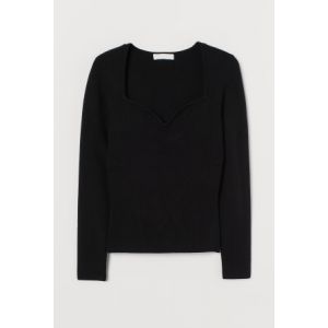 Bluza cu decolteu in forma de inima