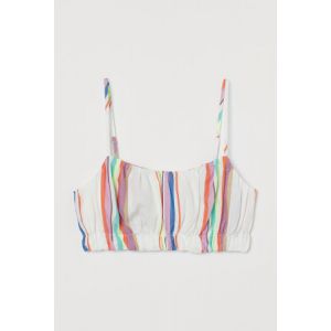 Top cropped din mix de lyocell