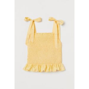 Top de bumbac cu bretele