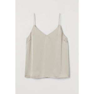 Top de satin cu bretele