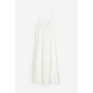Rochie de bumbac cu volane