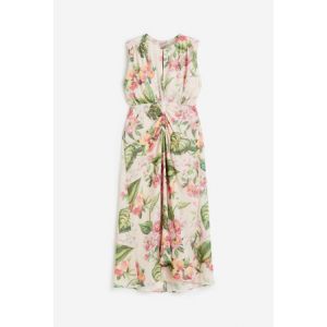 Rochie de sifon cu motive