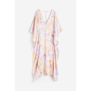 Rochie tip caftan cu decolteu in V