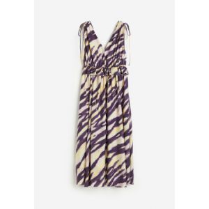 Rochie drapata cu snururi