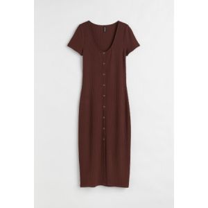 Rochie de jerseu reiata