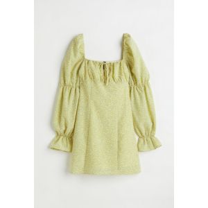 Rochie cu maneci bufante