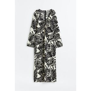 Rochie din crep cu nod