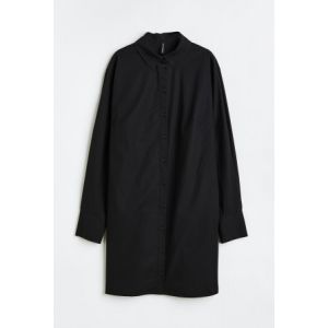 Rochie tip camasa din poplin de bumbac