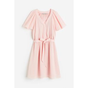 Rochie de sifon in V
