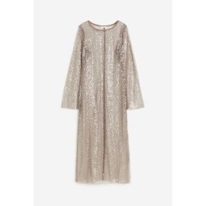 Rochie din plasa cu paiete