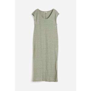 Rochie din jerseu de in