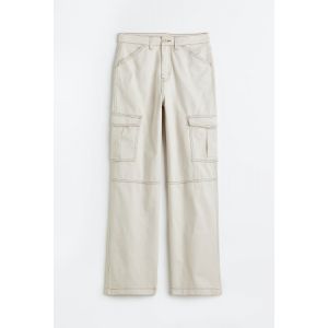 Pantaloni cargo de twill