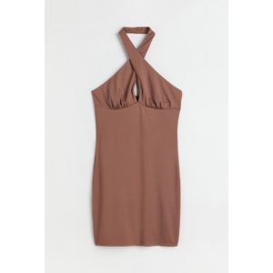 Rochie de jerseu cu spatele gol