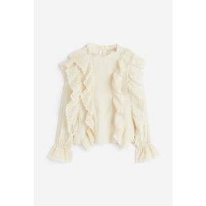 Bluza din viscoza cu volanase
