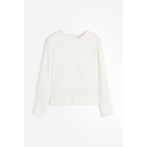 Bluza cu pernite la umeri