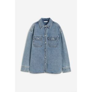 Camasa supradimensionata din denim